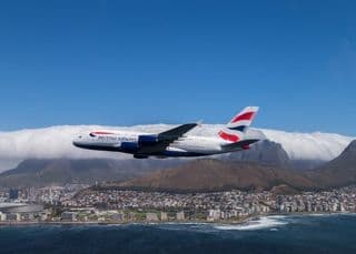 uk-south african air travel - british airways