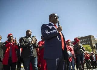 Malema to swap red beret for g