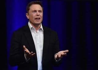 Elon Musk Tesla share price