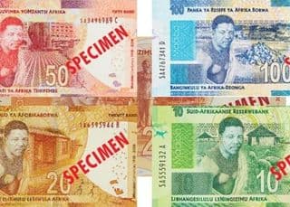 Nelson Mandela Centenary bank notes