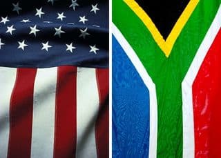 USA SA Flags