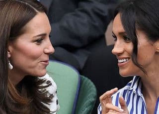 Meghan Markle and Kate Middlet