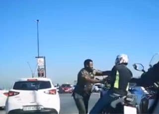 Road rage mall of africa