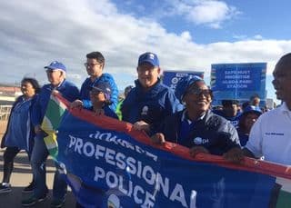 DA leads march against crime in Port Elizabeth. Photo: Twitter.com