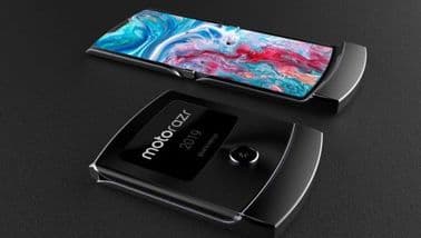 motorola razr foldable phone flip phone