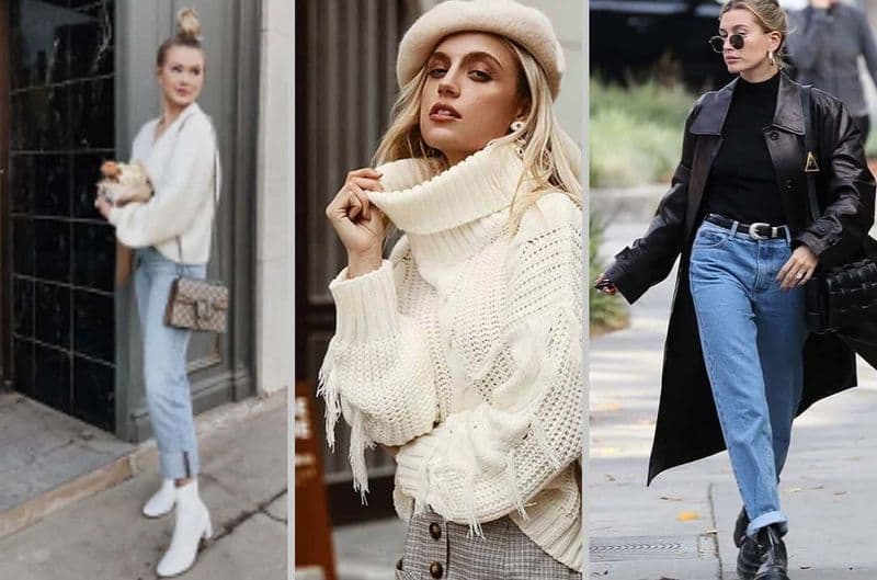 winter fashion collage
