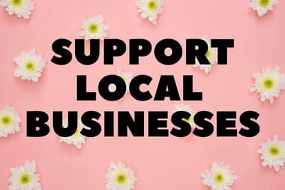 Support local businesses small business