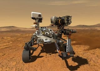 Mars perseverance rover landing february