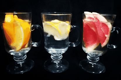 fruit shots immune boost hot drink
