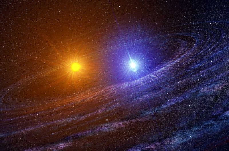 binary stars, sun, solar system