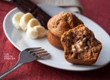 Peanut Butter and Banana Muffins Recipe