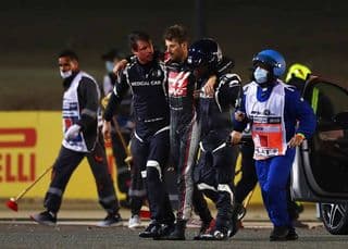 Haas' Roman Grosjean Bahrain Grand Prix (@F1)