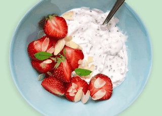 Strawberry and Chia Seed Bowl