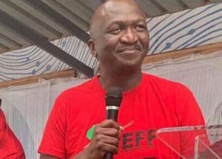 Actor and politician Fana Mokoena