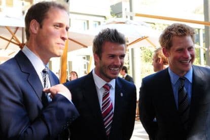 William or Harry? The Beckhams