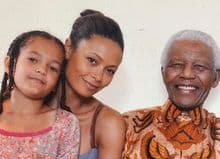Thandiwe Newton recalls meeting Nelson Mandela