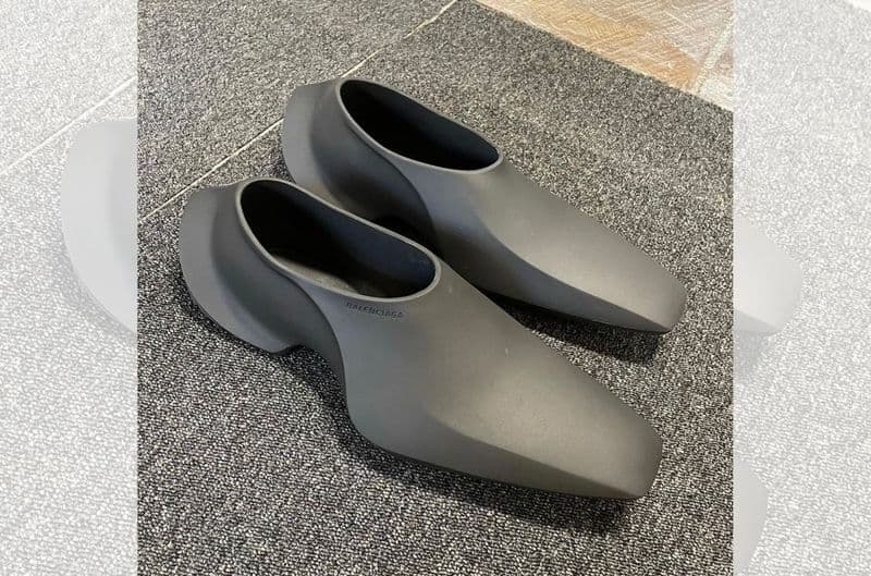 A pair of shoes from Balenciaga ready to wear collection