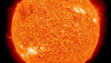 Solar flare sun eruption sansa