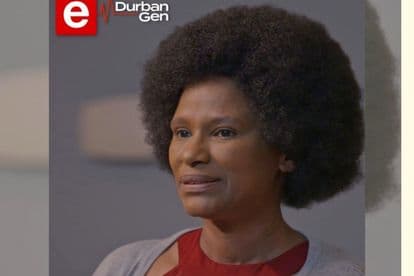 'Durban Gen' actress, Tina Jaxa as Nomvula
