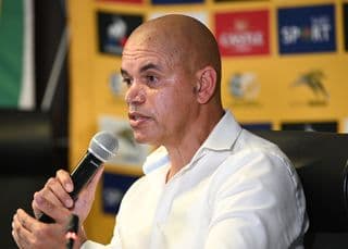 Former South African referee Ace Ncobo 17 November 2021. Image: Lee Warren/Gallo Images