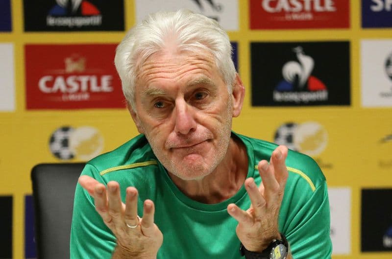 Bafana coach Hugo Broos