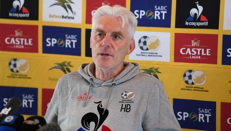Bafana coach Hugo Broos. confirms two starters against France Photo: Lefty Shivambu/Gallo Images/Getty Images
