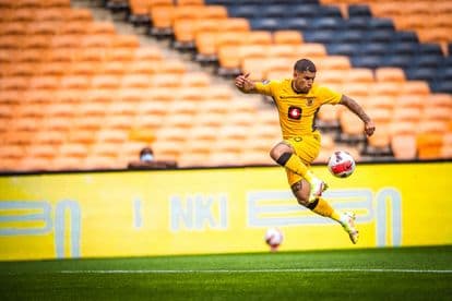 Kaizer Chiefs winger Keagan Dolly during his first Soweto Derby against Orlando Pirates on 6 November 2021 Photo: Kaizer Chiefs/Twitter
