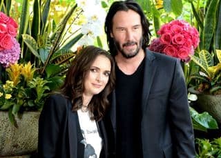 Keanu Reeves and Winona Ryder are married, he claims