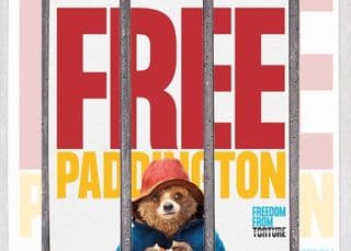 Paddington Bear is 'arrested'at London train station