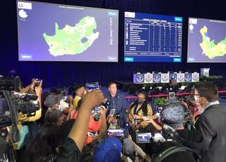 South Africa IEC voting ELECTION results