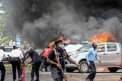 Uganda police kill 5 suspects 