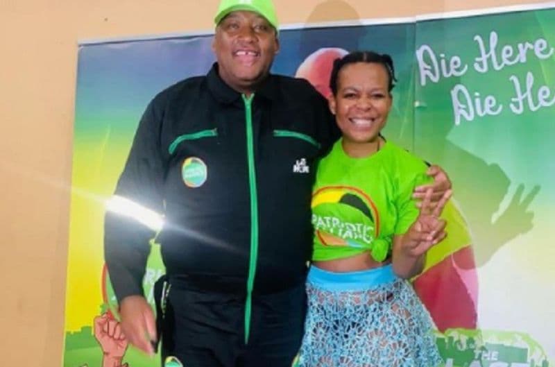 Zodwa flashes crowd at political rally