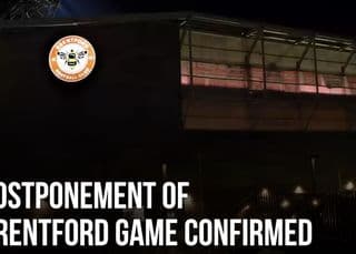 The Premier League match between Brentford and Manchester United has been postponed and will be rescheduled.