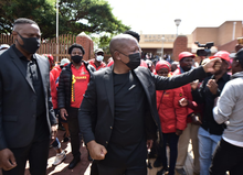 EFF on Parliament fire
