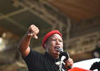EFF leader Julius Malema restaurants foreign workers