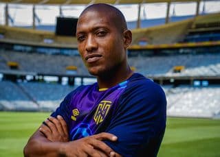 Cape Town City unveil Mogamat May as their new signing from Hannover Park in the ABC Motsepe League. Photo: Cape Town City