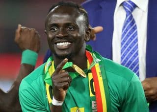 Sadio Mane AFCON 2021 final Senegal v Egypt