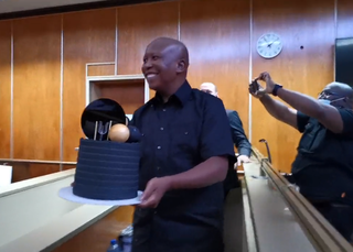 Julius Malema cake birthday 12