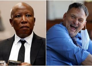 Steve Hofmeyr has responded to a meme calling on him to slap nemesis Julius Malema