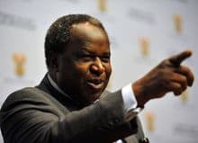 Tito Mboweni has clapped back at tweeps