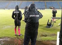Maritzburg United vs Swallows FC match postponed due to waterlogged pitch at the Harry Gwala Stadium. Photo: @Moroka_Swallows/Twitter