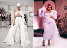 Sarah Langa and Dbn Gogo clap back at fashion critics after appearing on the RHOLagos pink carpet