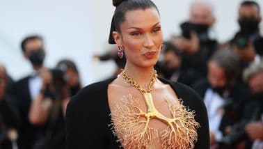 Bella Hadid at the Cannes Film Festival