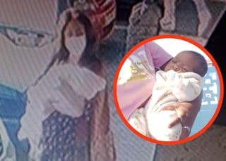 Do you know this woman? She allegedly ran off with this baby