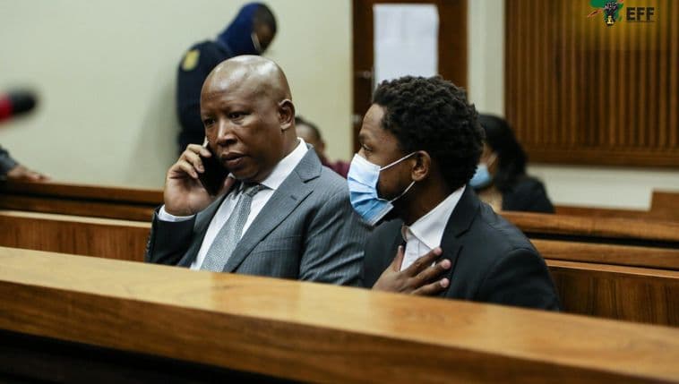 Julius Malema back in court news in a minute video