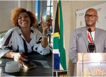 Penny Lebyane has seemingly defended Nathi Mthethwa's plans to pursue a R22 million flag project
