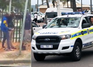 Johannesburg Metro Police Department, JMPD, South African Police Service, SAPS, taxi driver, flee officers, escaping from police, roadblock, driver