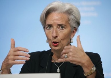 IMF managing director Christine Lagard